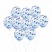 10pcs 12" Foil Latex Confetti Balloon Set Wedding Birthday Hen Party Baby Shower